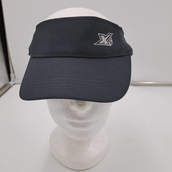 Gray Golf visor Sport.tech Thread Mill Dri weave material Hook-and-loop Back - Picture 1 of 7